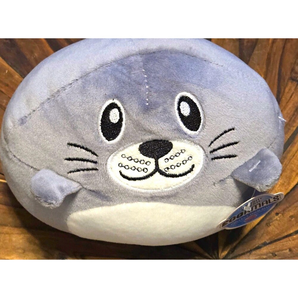 NANCO Eggamals Squishy Plush Seal Stuffed Animal